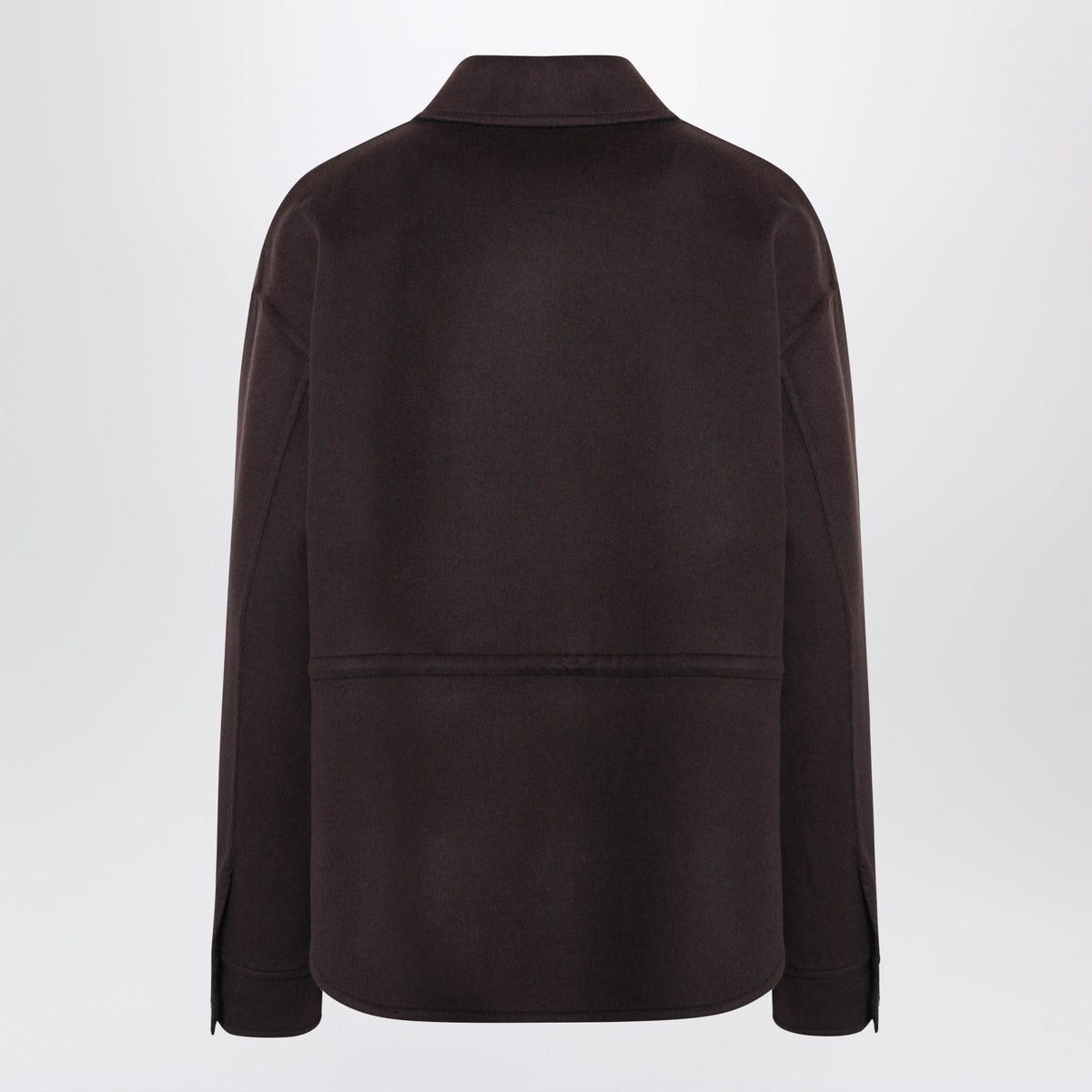 Loewe Brown/Grey Wool And Cashmere Workwear Jacket Women LOEWE