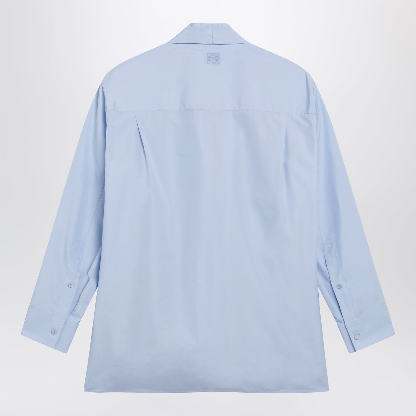 Loewe Cotton Poplin Shirt With Draping Women LOEWE