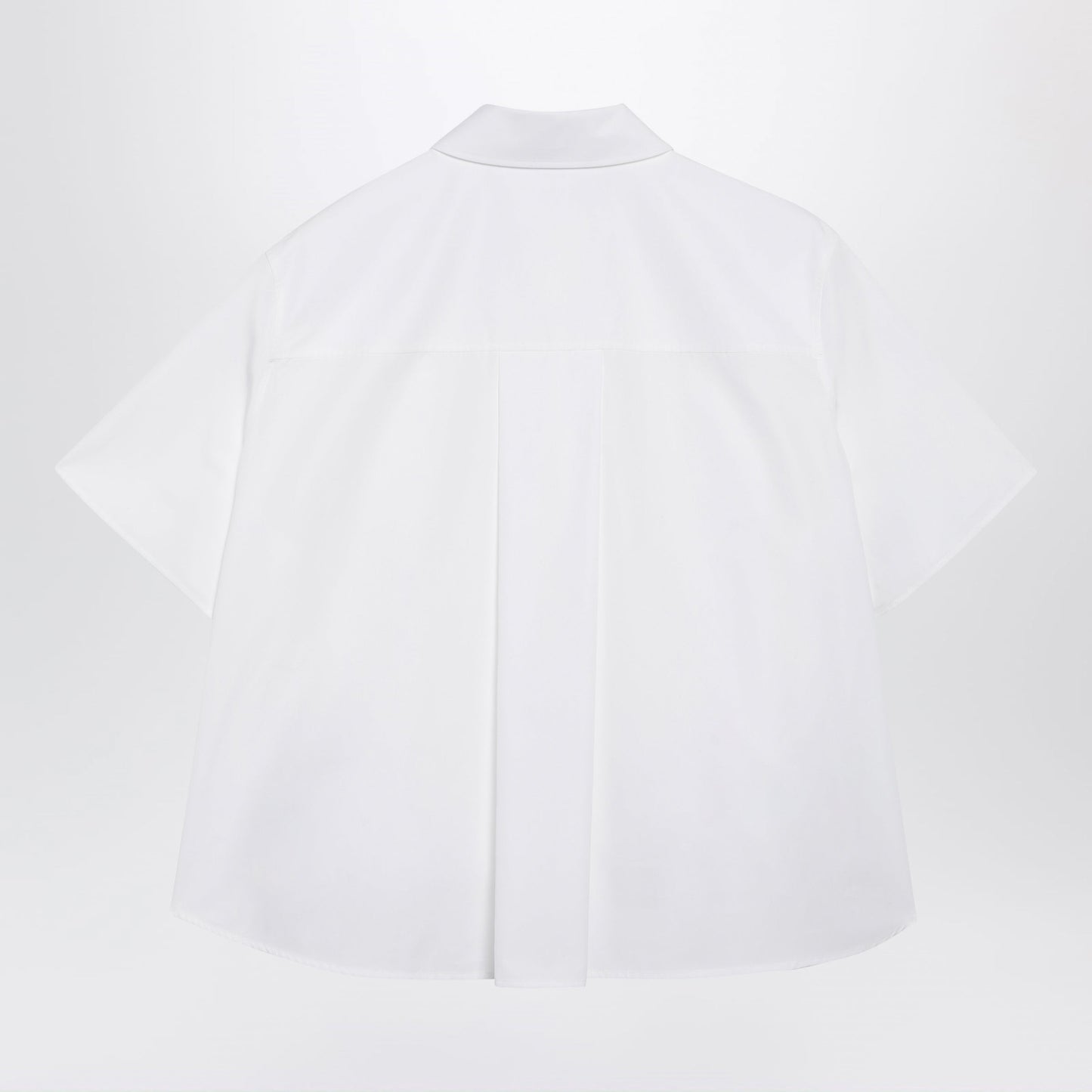 Loewe White Cotton Trapeze Shirt Women LOEWE