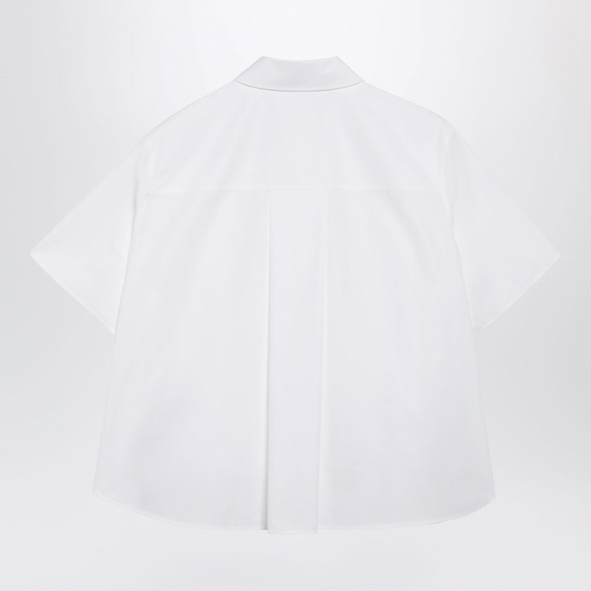 Loewe White Cotton Trapeze Shirt Women LOEWE