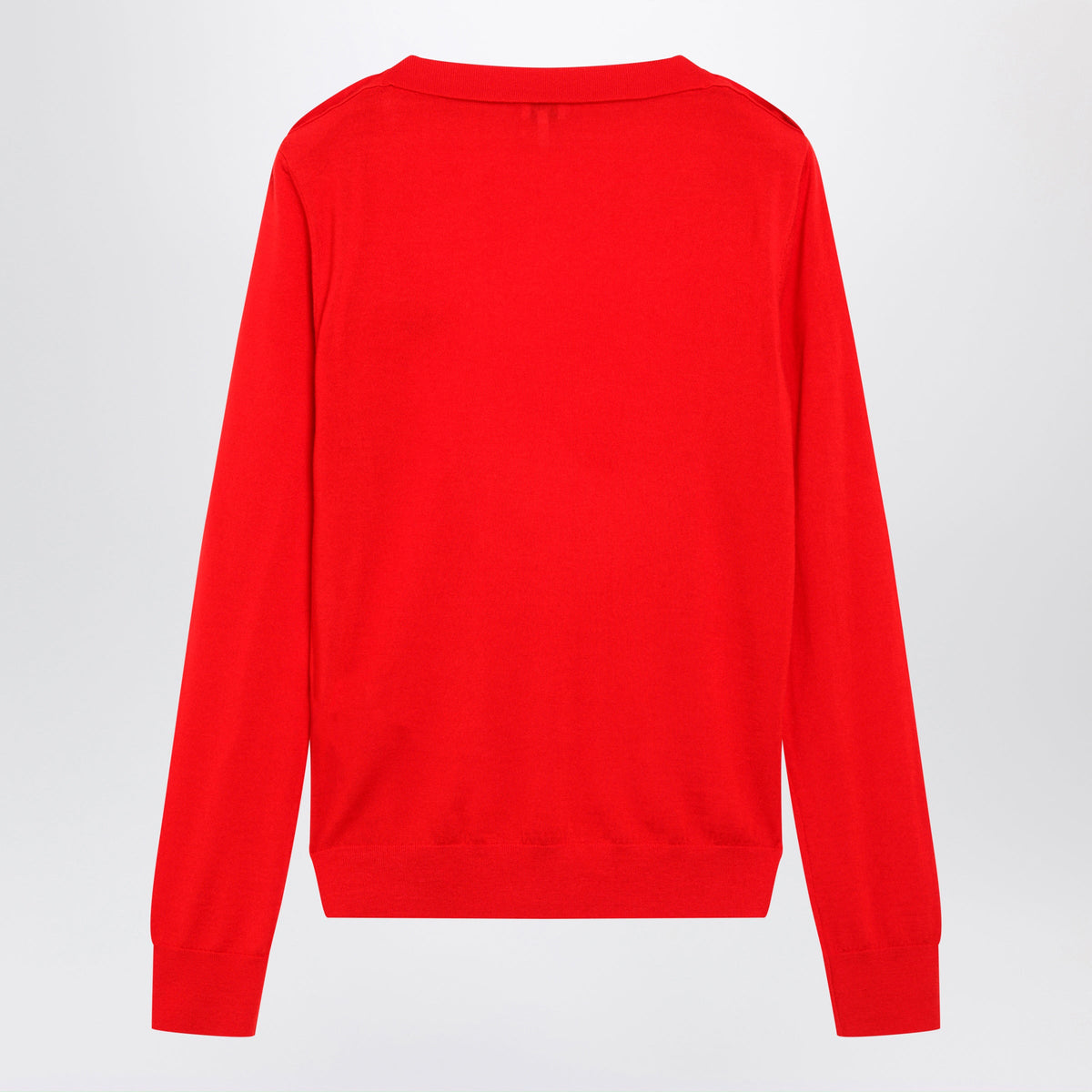 Loewe Light Merino Wool Sweater In Red Women LOEWE