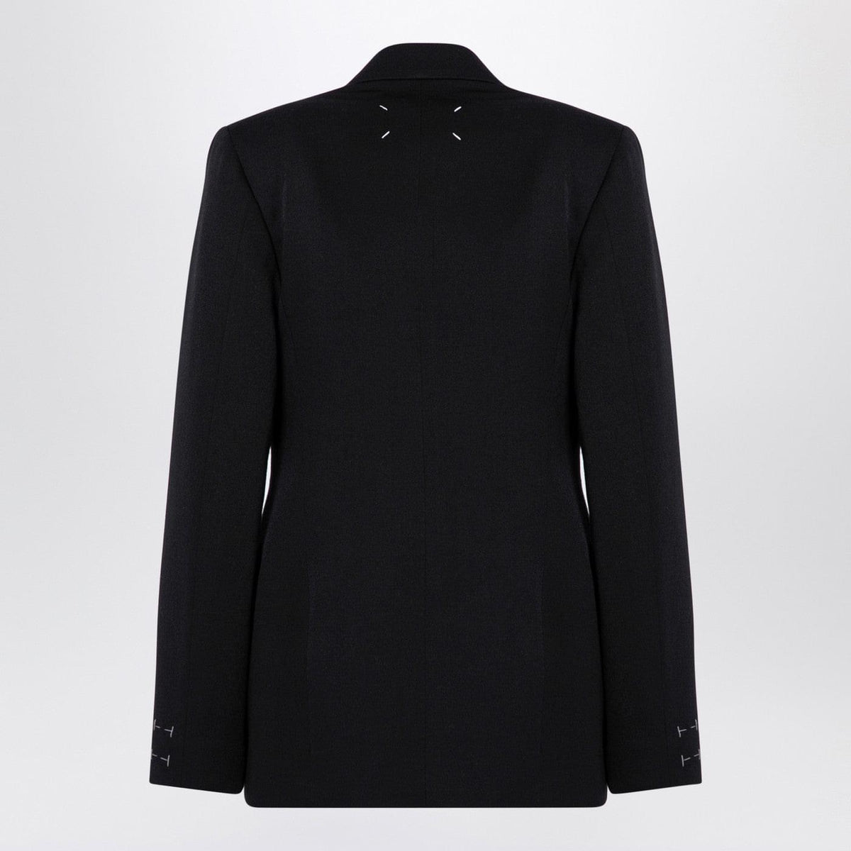 Maison Margiela Black Double-Breasted Jacket In Wool Women MAISON MARGIELA