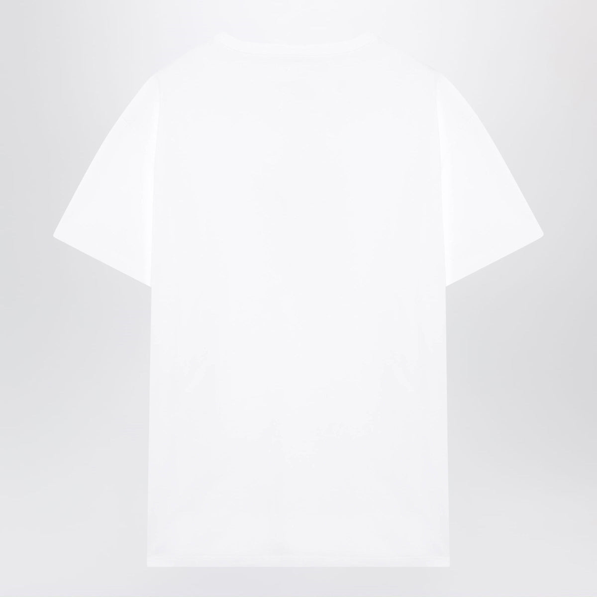 Maison Margiela White Cotton T-Shirt With Logo Men MAISON MARGIELA