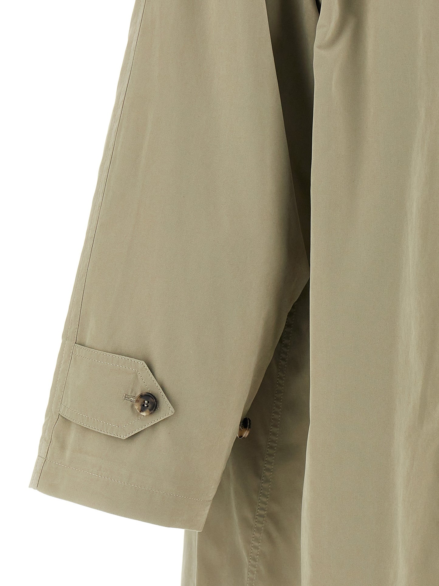 Maison Margiela Women Single-Breasted Trench Coat MAISON MARGIELA