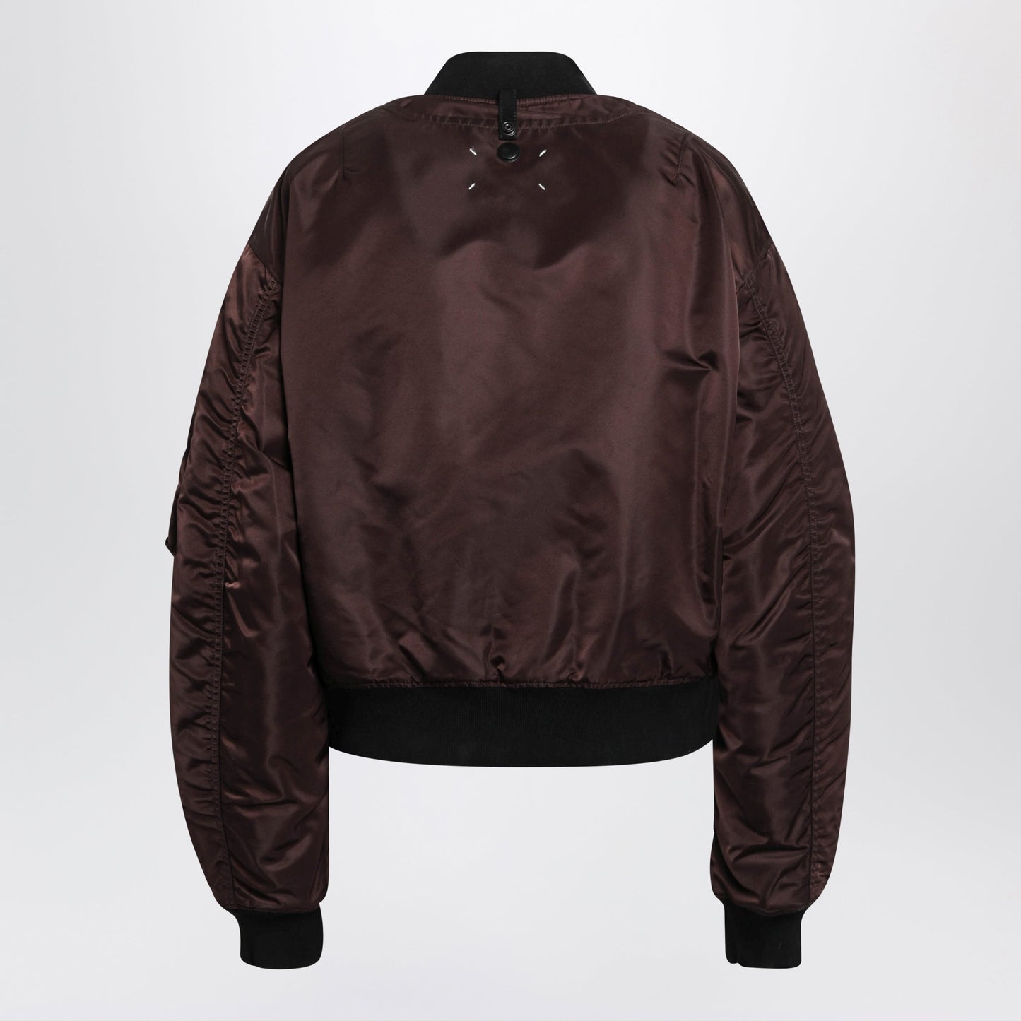 Maison Margiela Reversible Ma-1 Jacket In Dark Brown Women MAISON MARGIELA
