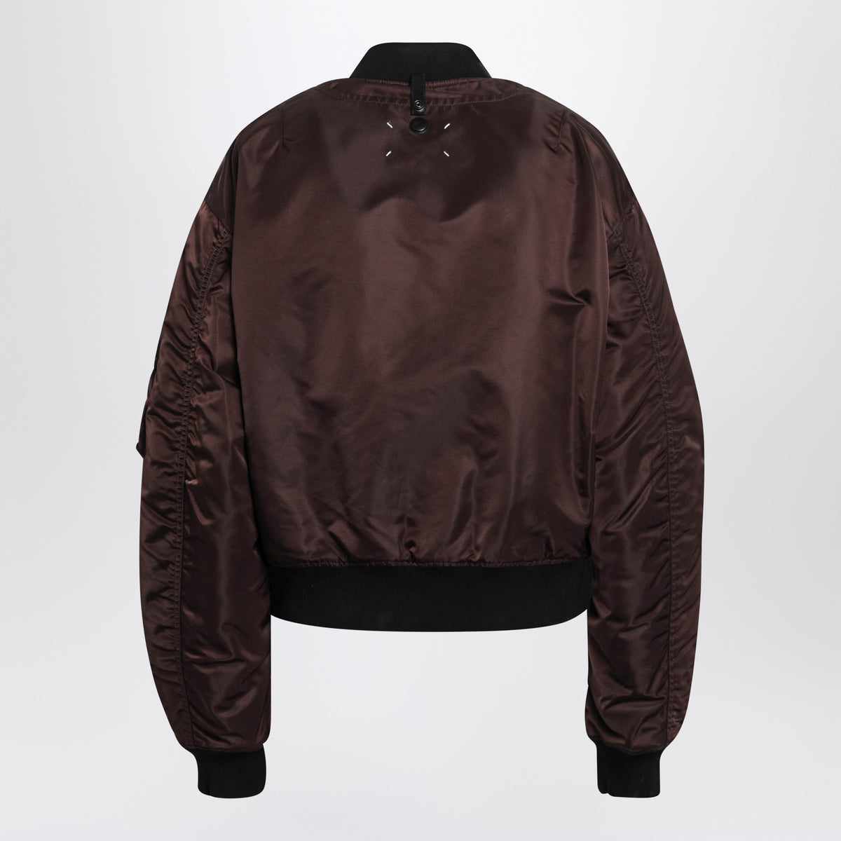 Maison Margiela Reversible Ma-1 Jacket In Dark Brown Women MAISON MARGIELA