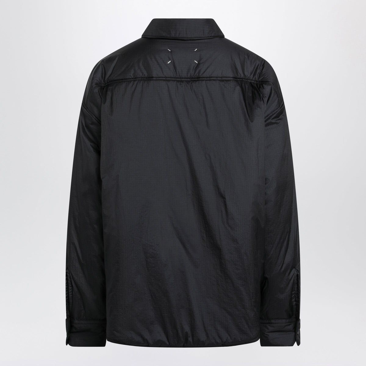 Maison Margiela Oversized Black Padded Jacket In Polyamide Women MAISON MARGIELA