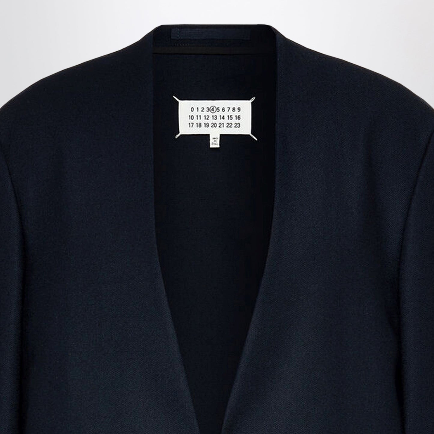 Maison Margiela Navy Virgin Wool Jacket Women MAISON MARGIELA
