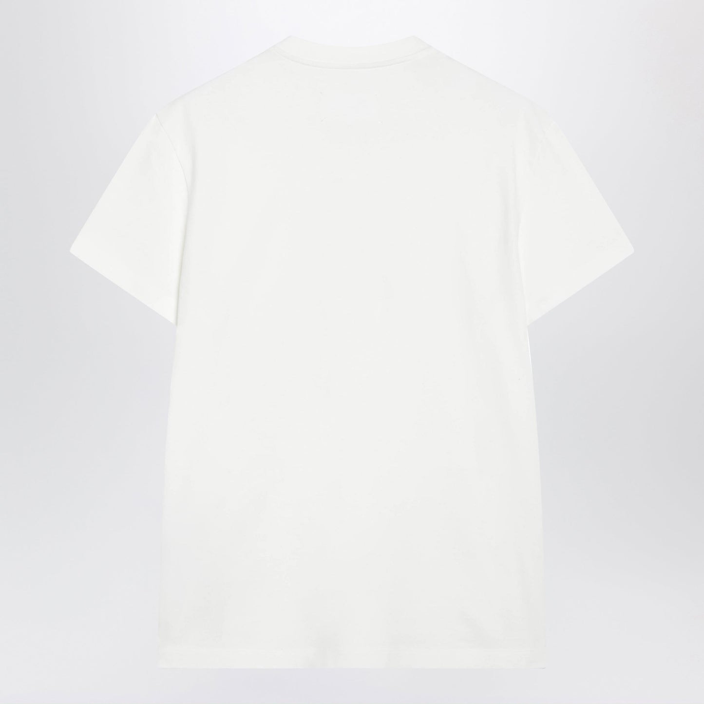 Maison Margiela Double-Layer Cotton T-Shirt In White Women Women MAISON MARGIELA