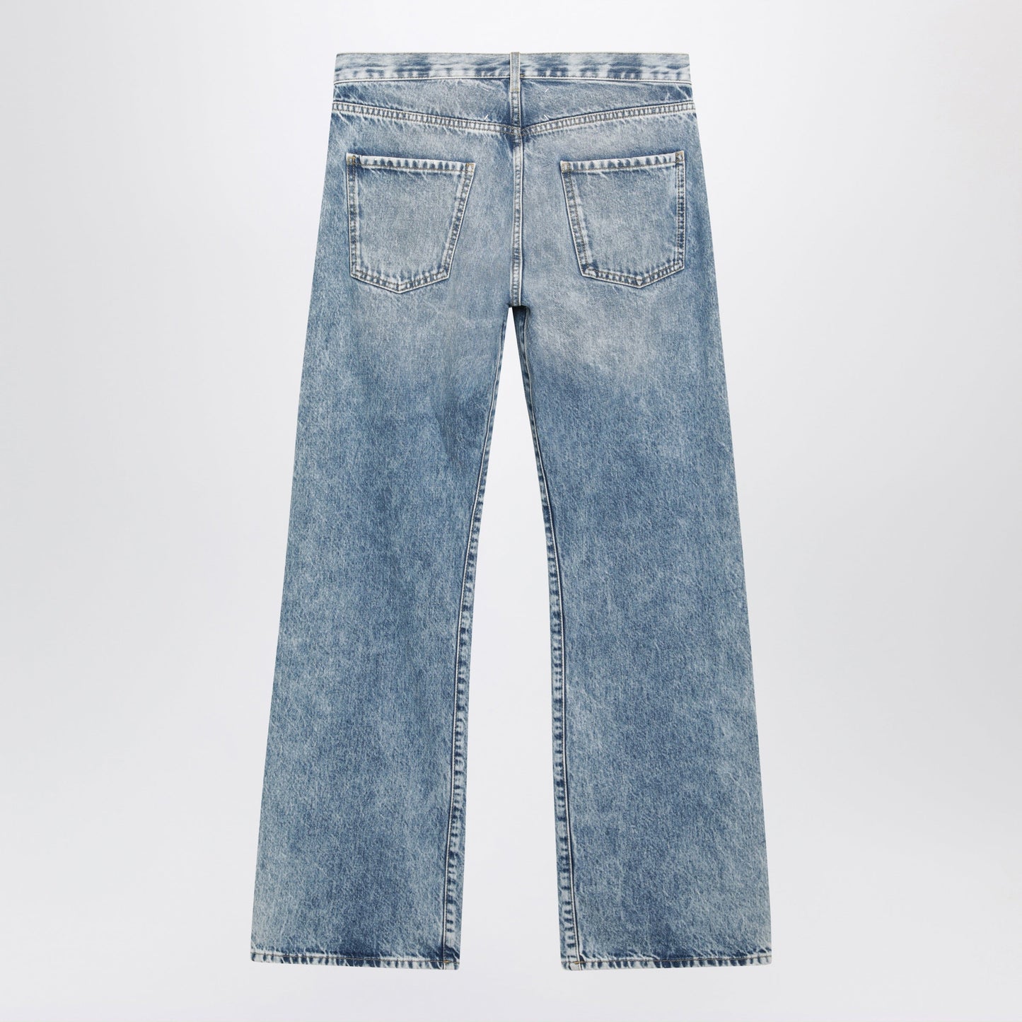 Maison Margiela Light Washed Blue Jeans With Contrasting Insert Pocket Details Women MAISON MARGIELA