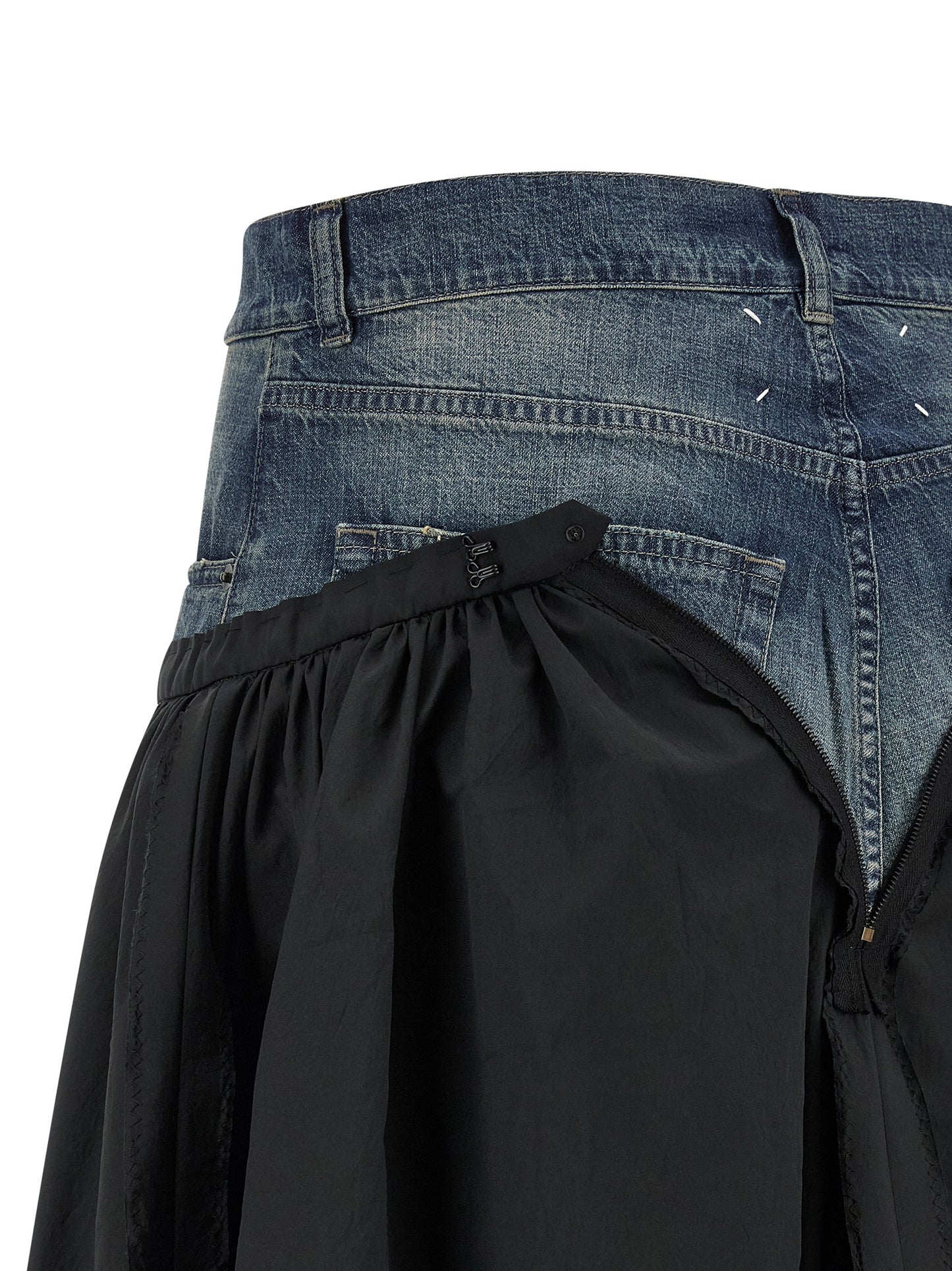 Maison Margiela Women Denim Insert Skirt MAISON MARGIELA