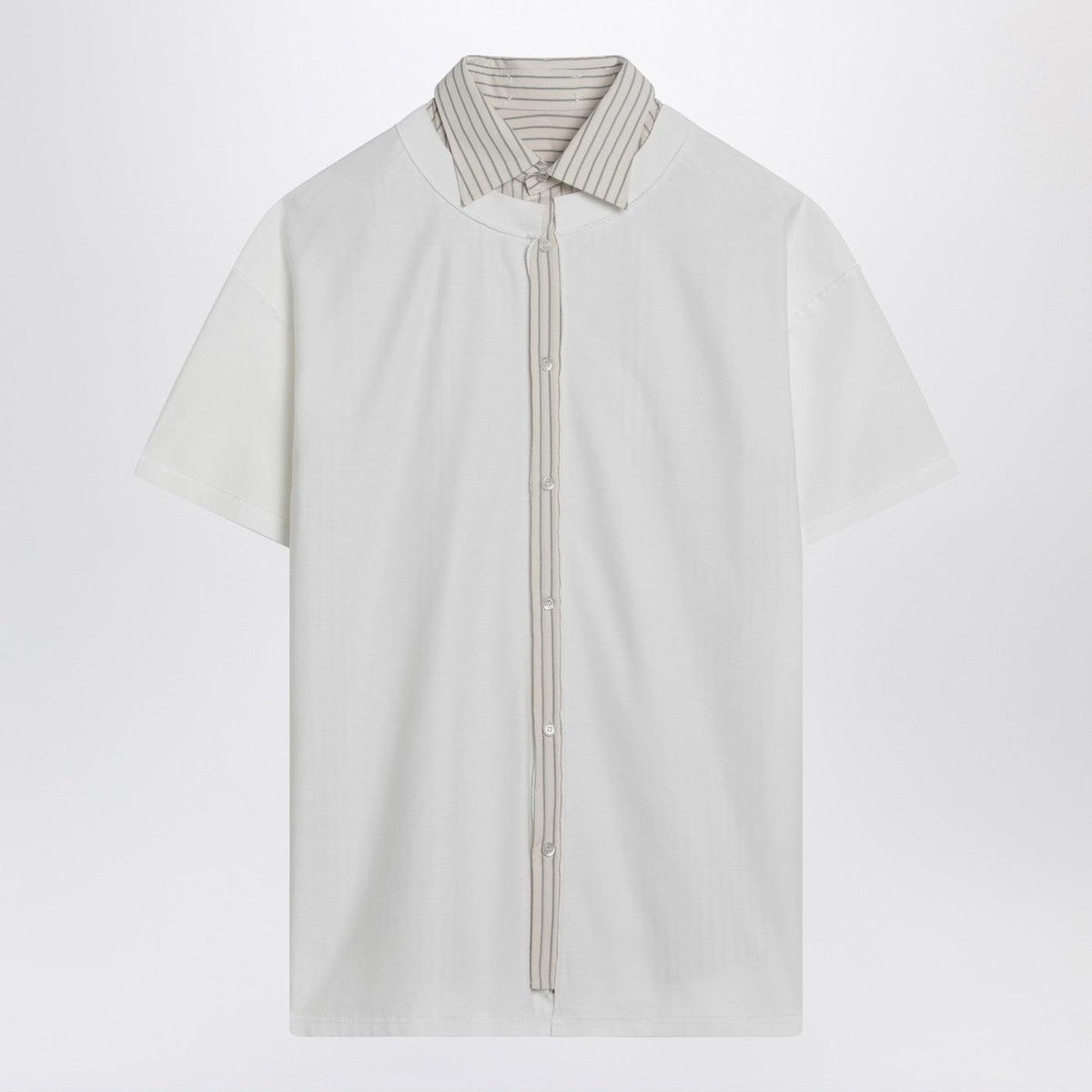 Maison Margiela White Reversed Shirt T-Shirt Women MAISON MARGIELA