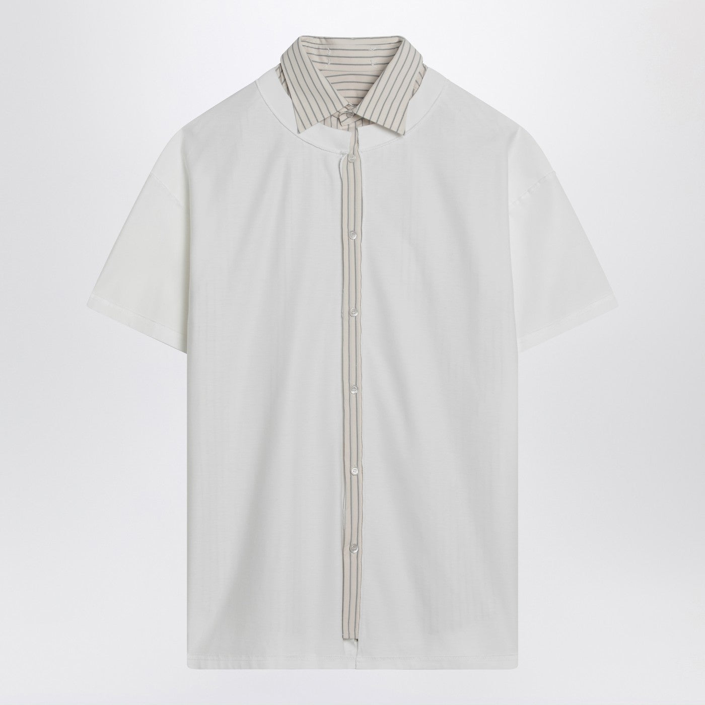 Maison Margiela White Reversed Shirt T-Shirt Women MAISON MARGIELA