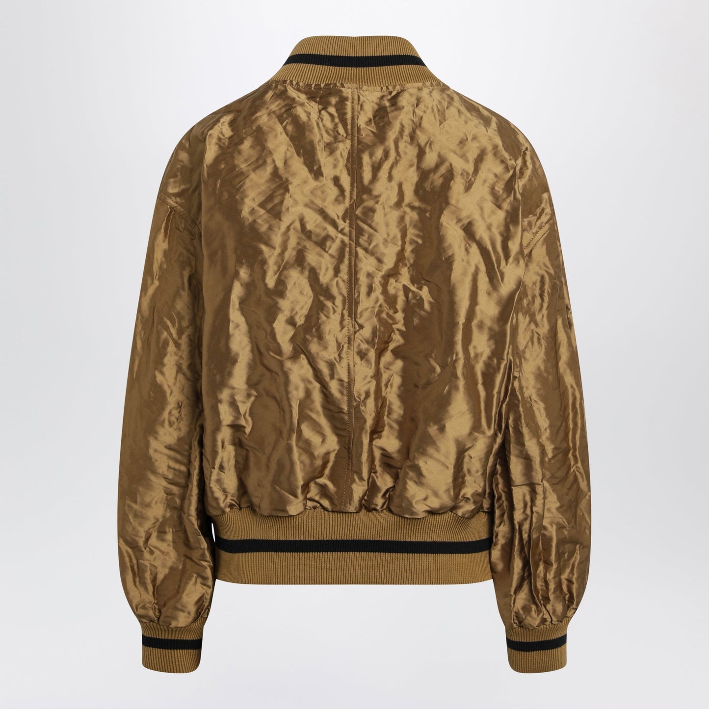 Loewe Caramel Technical Taffeta Bomber Jacket Women LOEWE