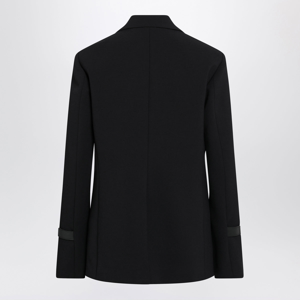 Loewe Black Stretch Wool Blend Jacket Women LOEWE
