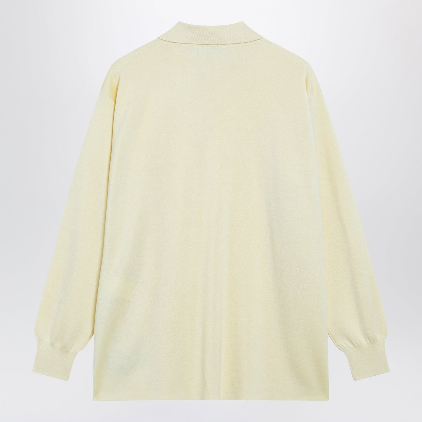 Loewe Cashmere And Silk-Blend Polo Sweater In Yellow Women LOEWE