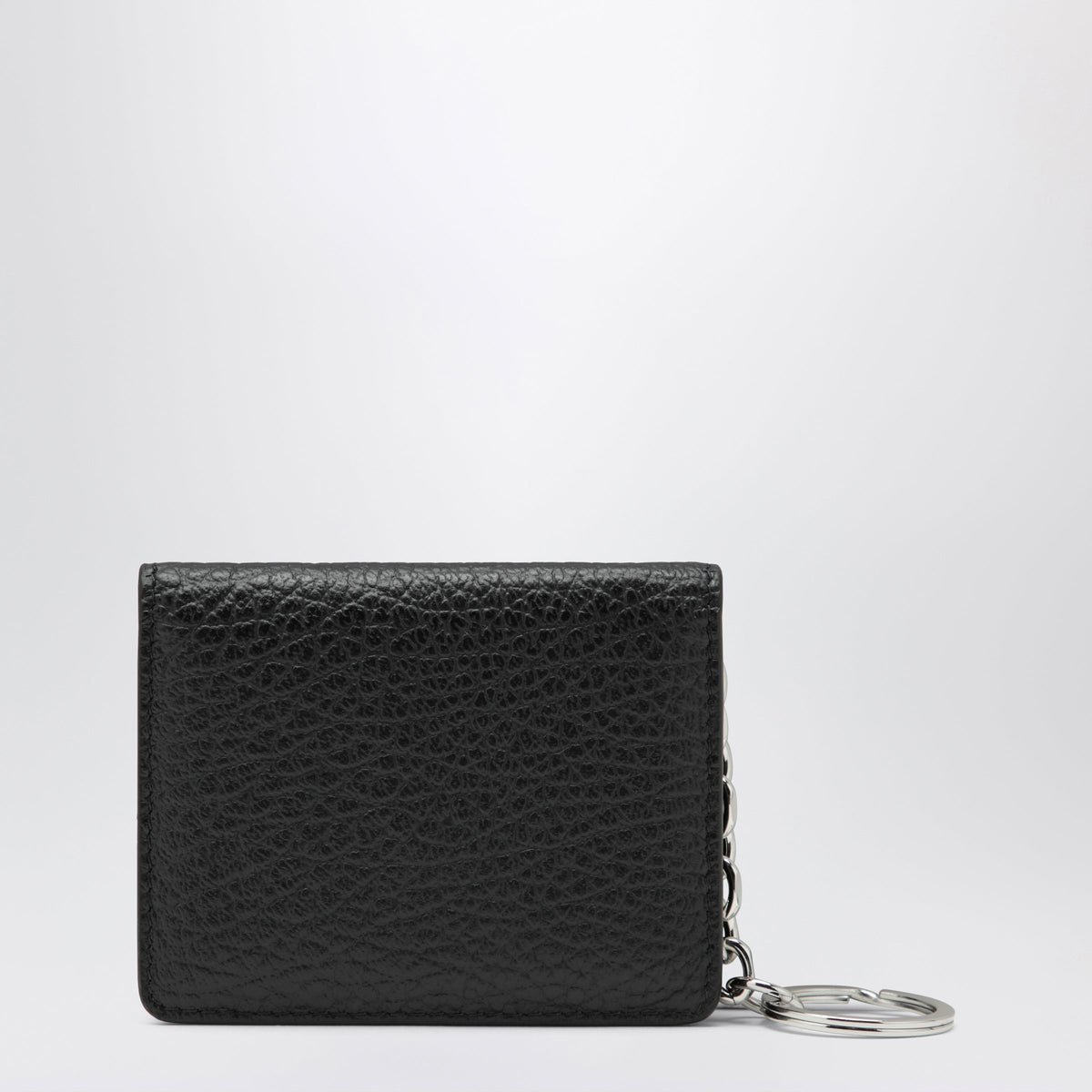 Maison Margiela Black Wallet With Key Holder In Grained Leather Men MAISON MARGIELA