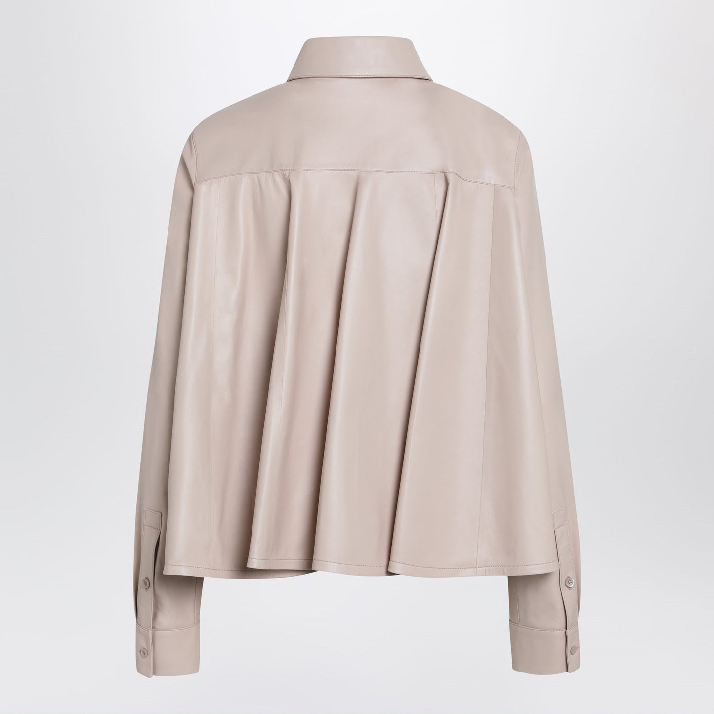 Loewe Light Pink Lamb Nappa Shirt Women LOEWE