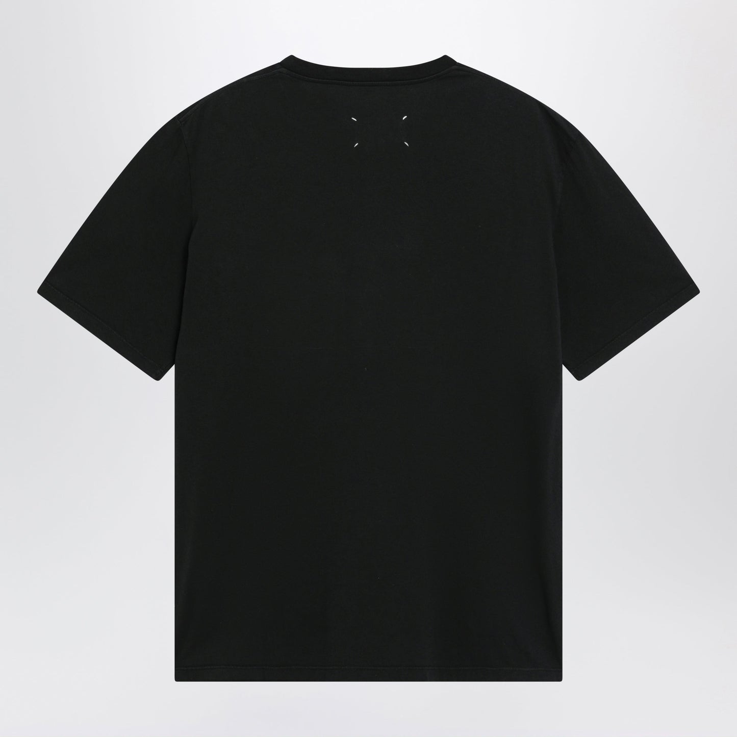 Maison Margiela Taped Cotton Jersey T-Shirt In Black Men MAISON MARGIELA