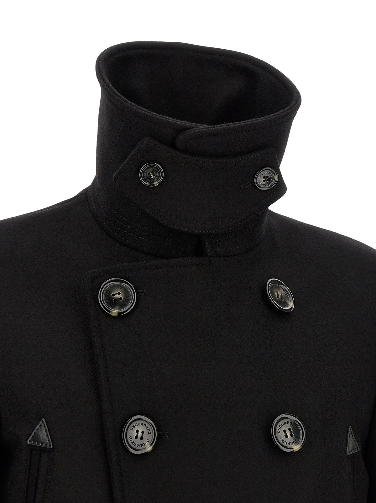 Dsquared2 Men Double-Breasted Coat DSQUARED2