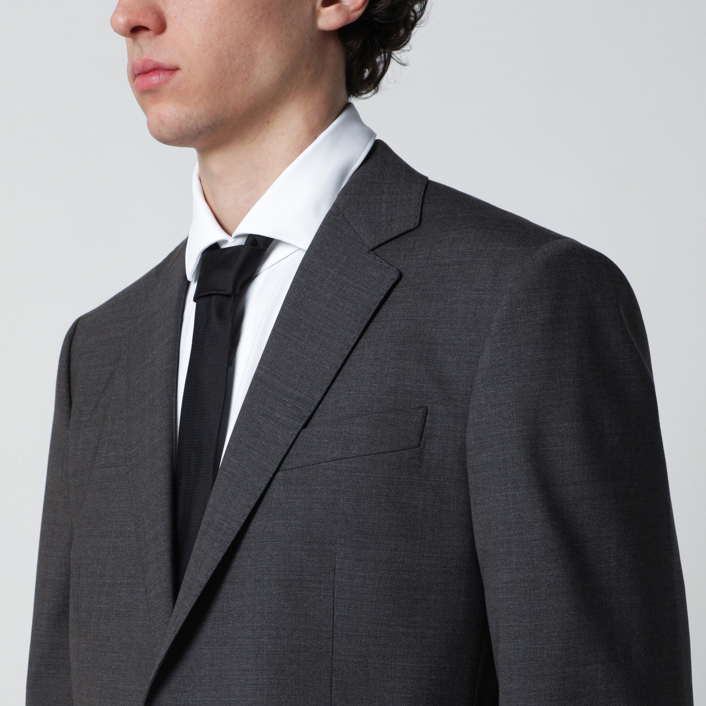 Dsquared2 Grey Single-Breasted Suit In Wool Blend Men DSQUARED2
