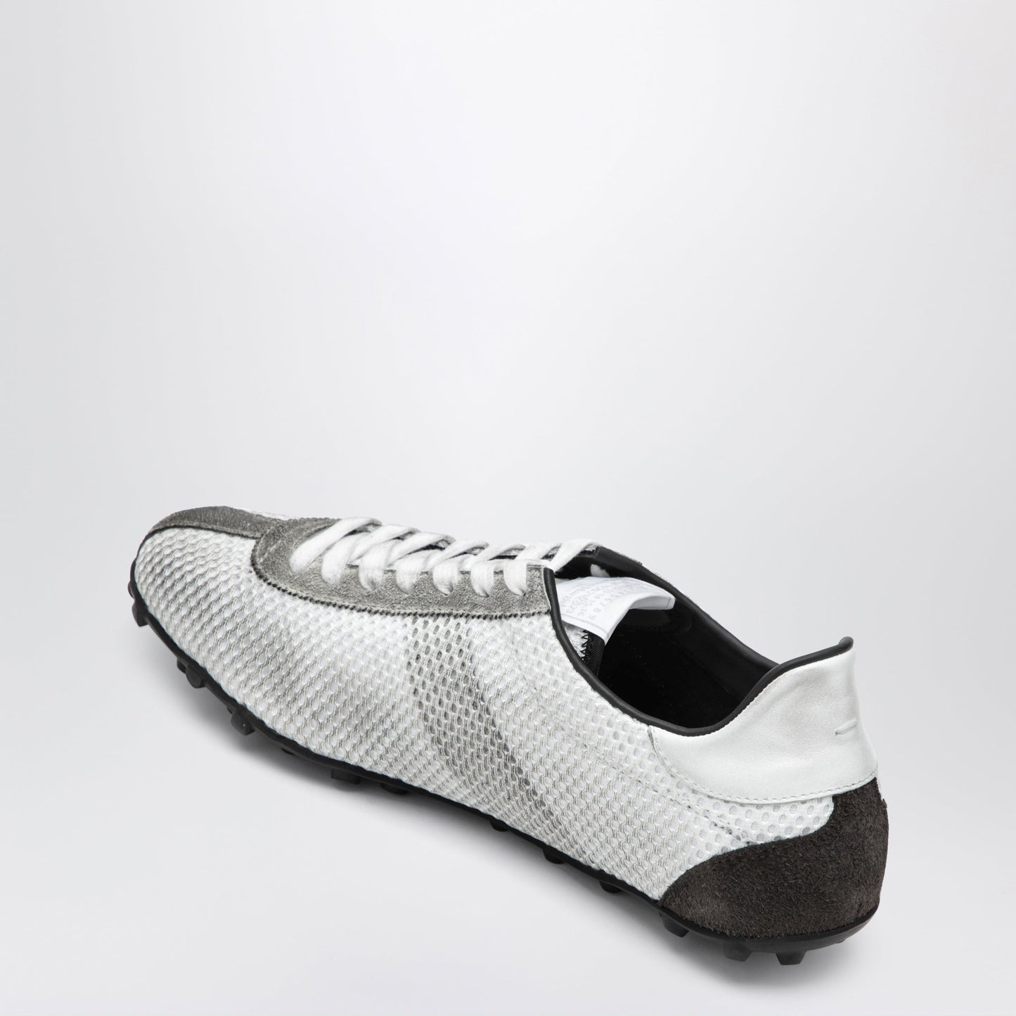 Maison Margiela Sprinters White/Grey Vintage-Effect Sneakers Men MAISON MARGIELA
