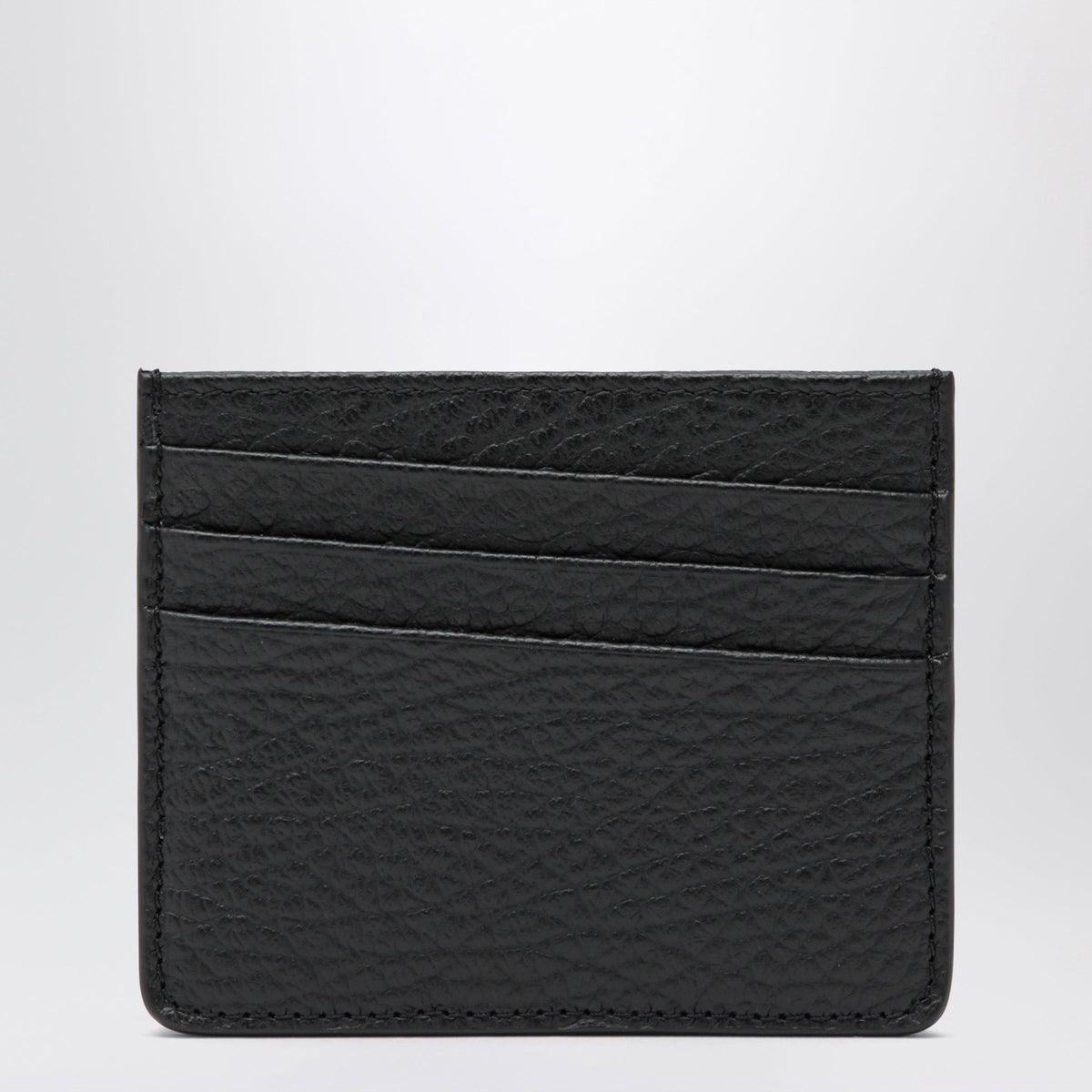 Maison Margiela Black Four Stitches Calfskin Card Holder Men MAISON MARGIELA