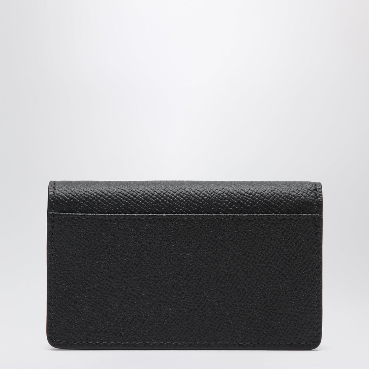Maison Margiela Black Leather Card Holder Women Women MAISON MARGIELA
