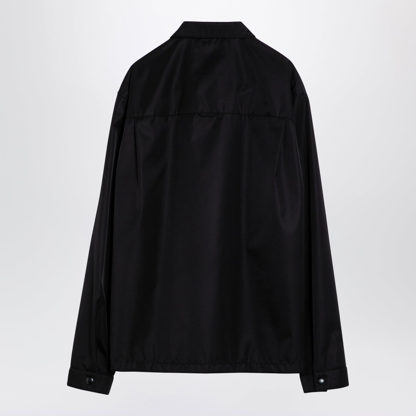 Prada Black Re-Nylon Shirt Men PRADA