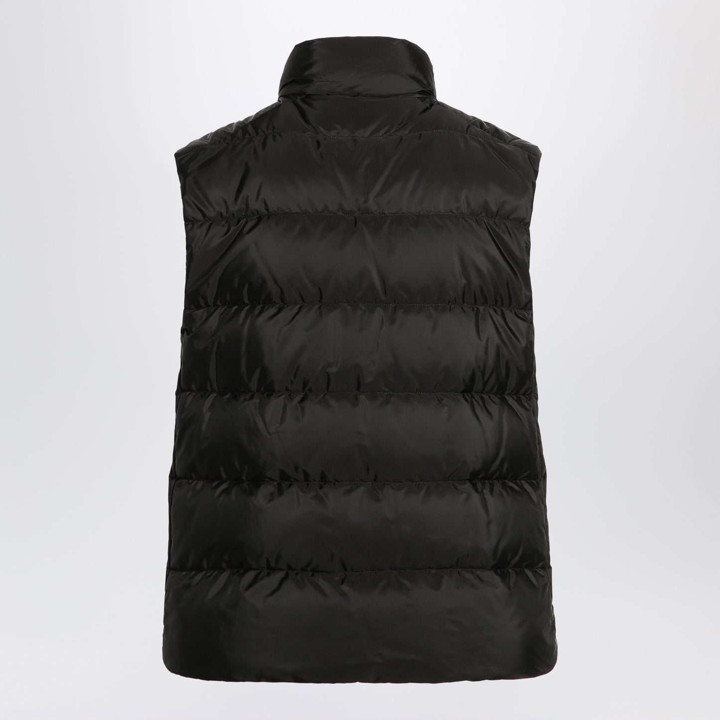 Prada Black Padded Vest In Re-Nylon Men PRADA