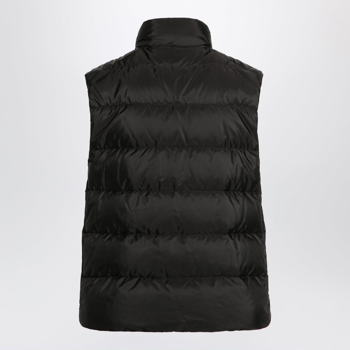 Prada Black Padded Vest In Re-Nylon Men PRADA