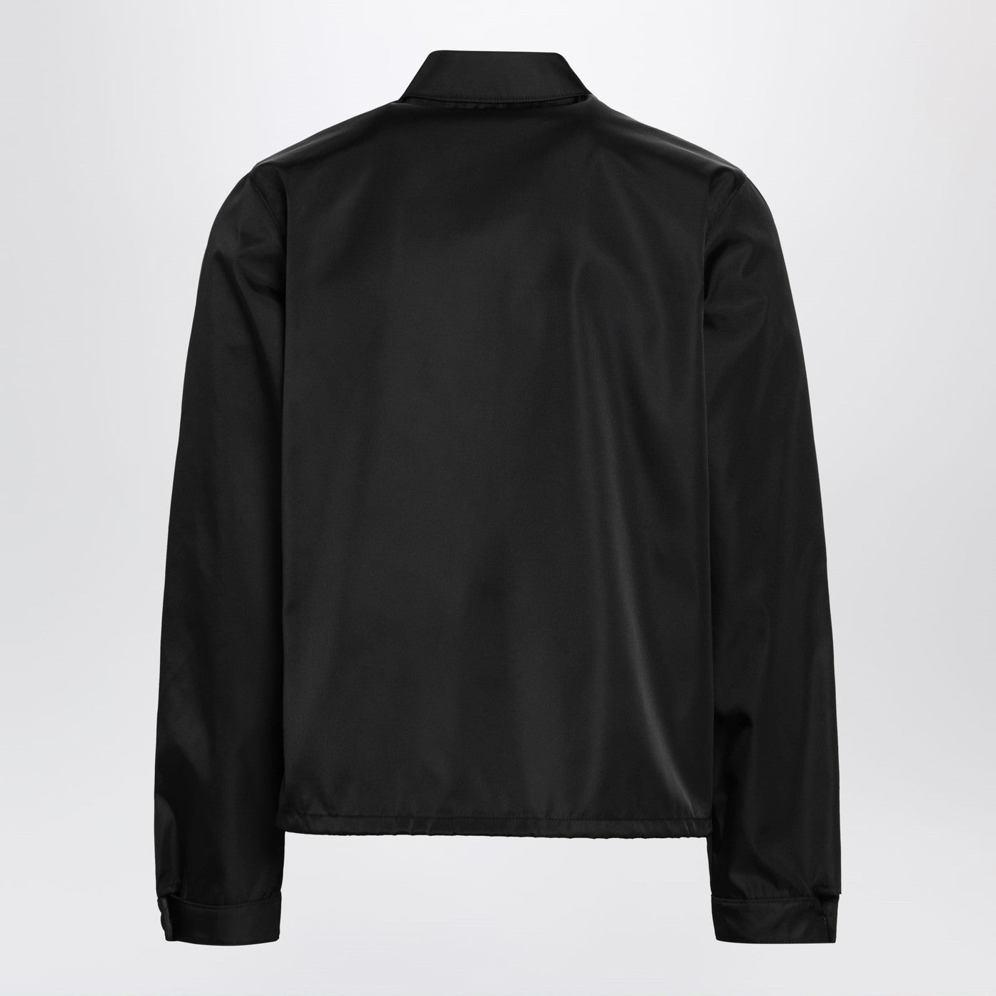 Prada Black Re-Nylon Zip-Up Jacket Men PRADA