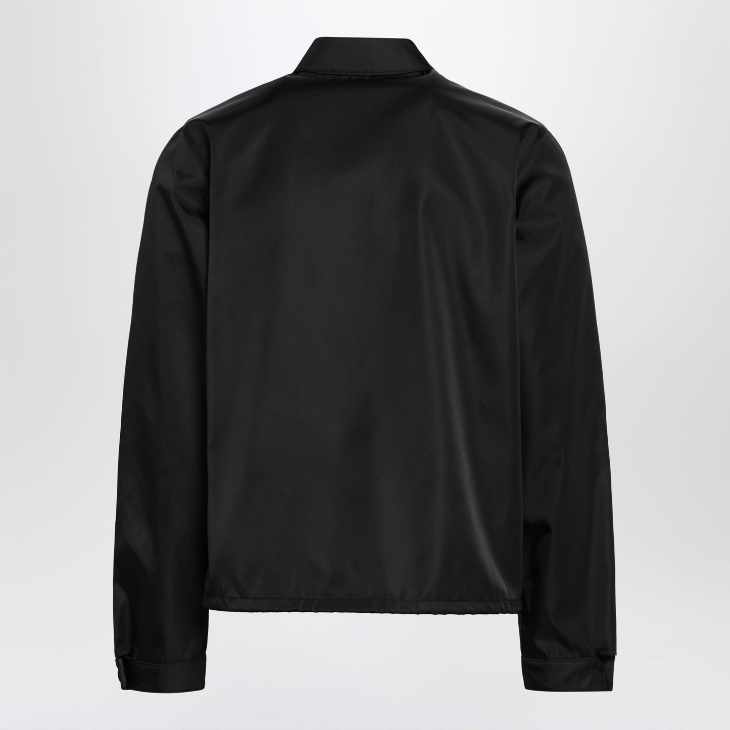 Prada Black Re-Nylon Zip-Up Jacket Men PRADA