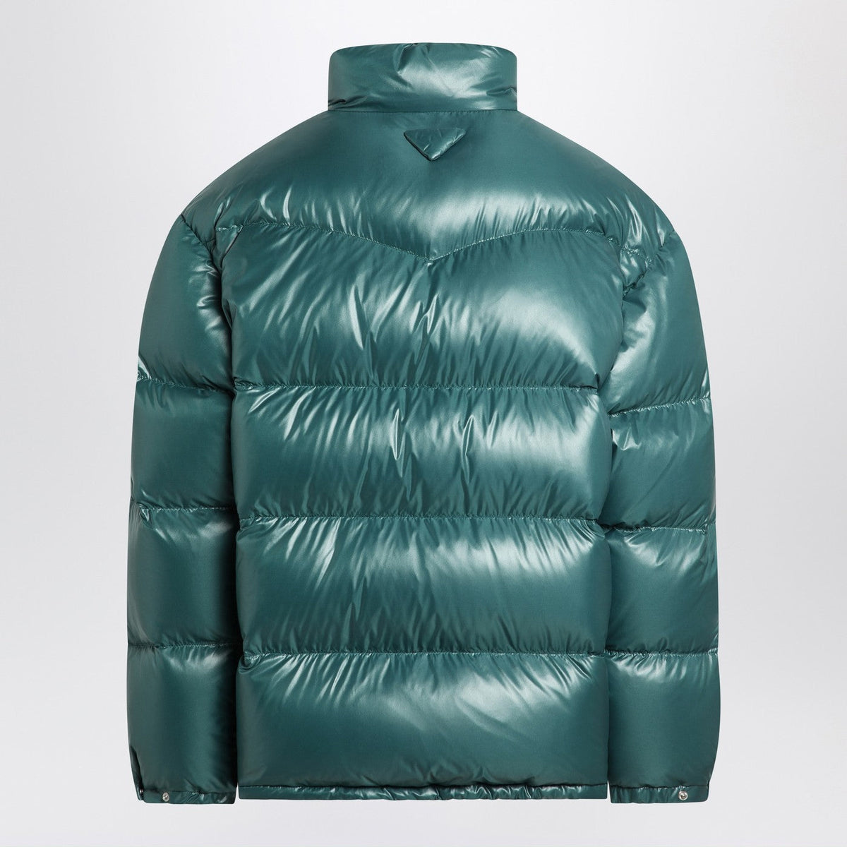 Prada Teal Jacket In Re-Nylon Men PRADA