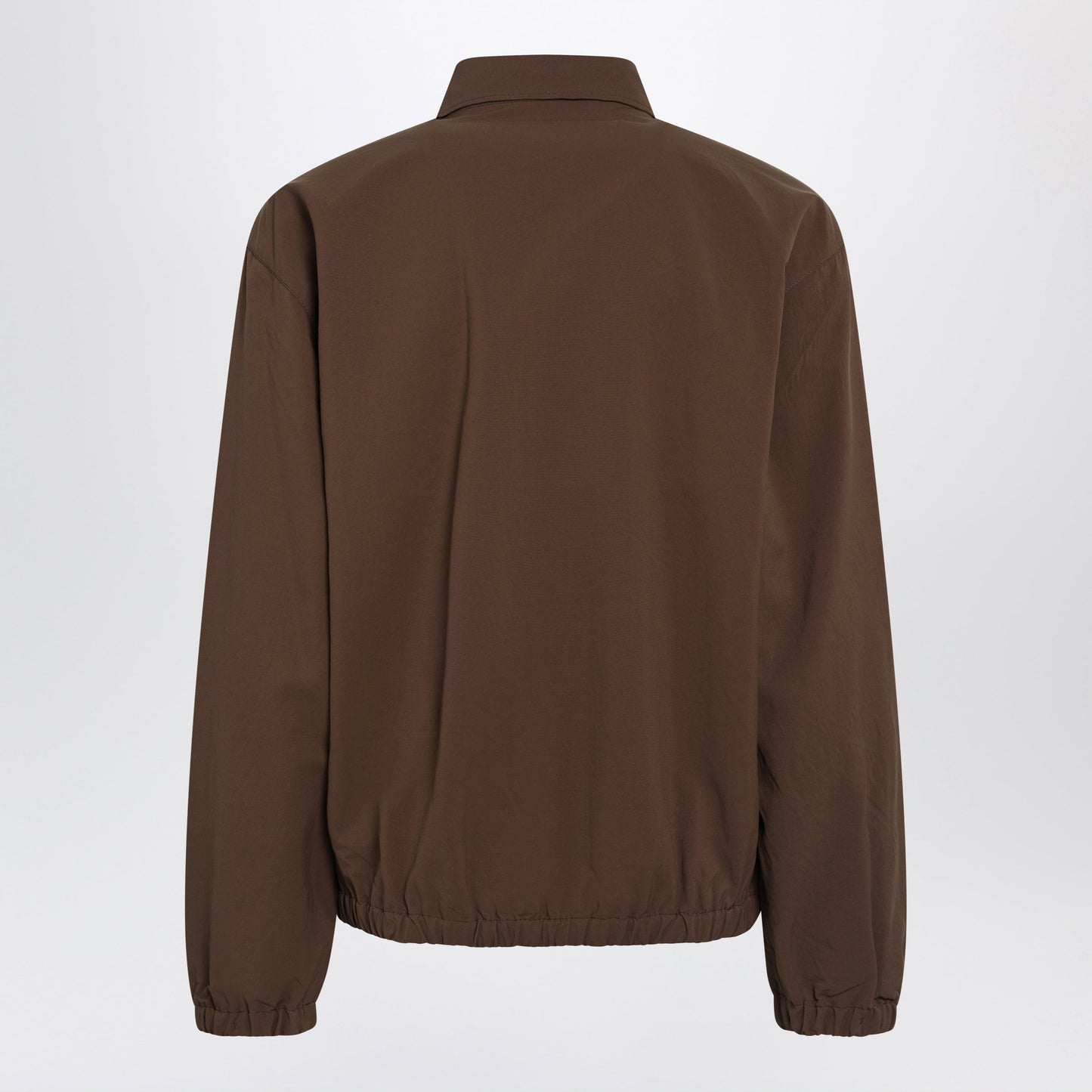 Prada Blouson In Tobacco Technical Fabric Men PRADA