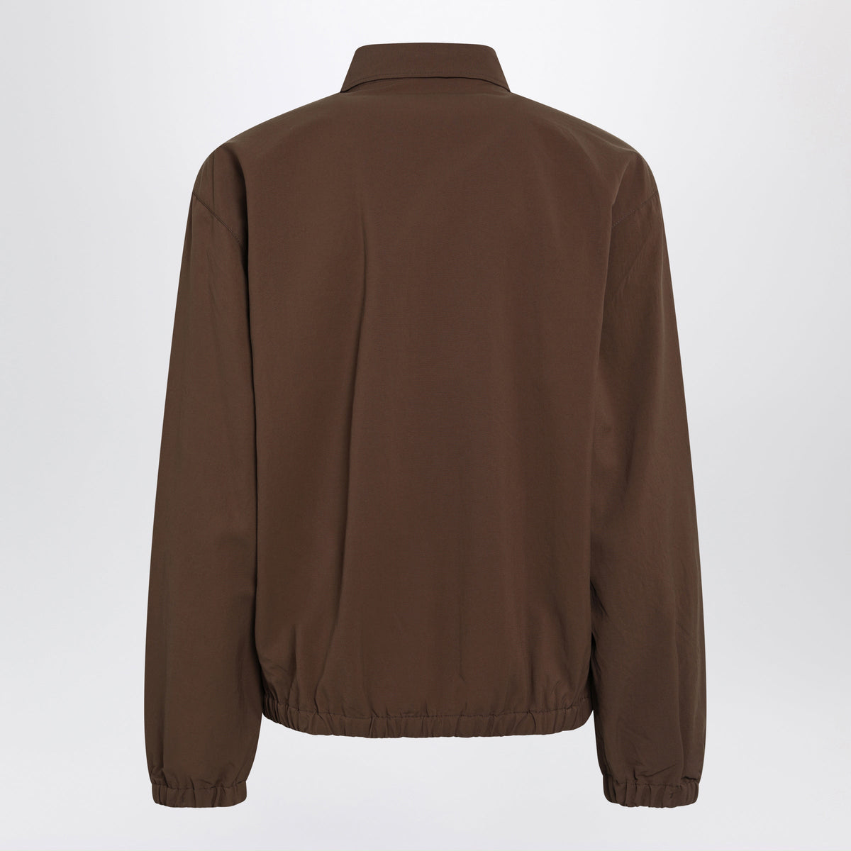 Prada Blouson In Tobacco Technical Fabric Men PRADA