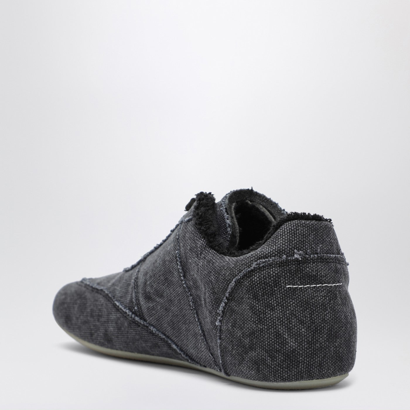 Mm6 Maison Margiela Anatomic Sneakers Black Canvas Men MM6 MAISON MARGIELA