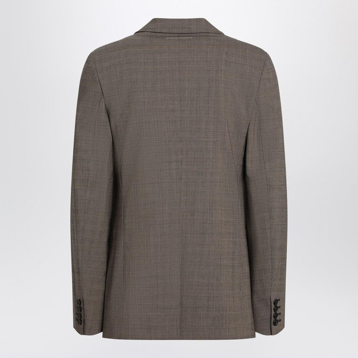 Mm6 Maison Margiela Single-Breasted Jacket Brown In Wool Blend Men MM6 MAISON MARGIELA