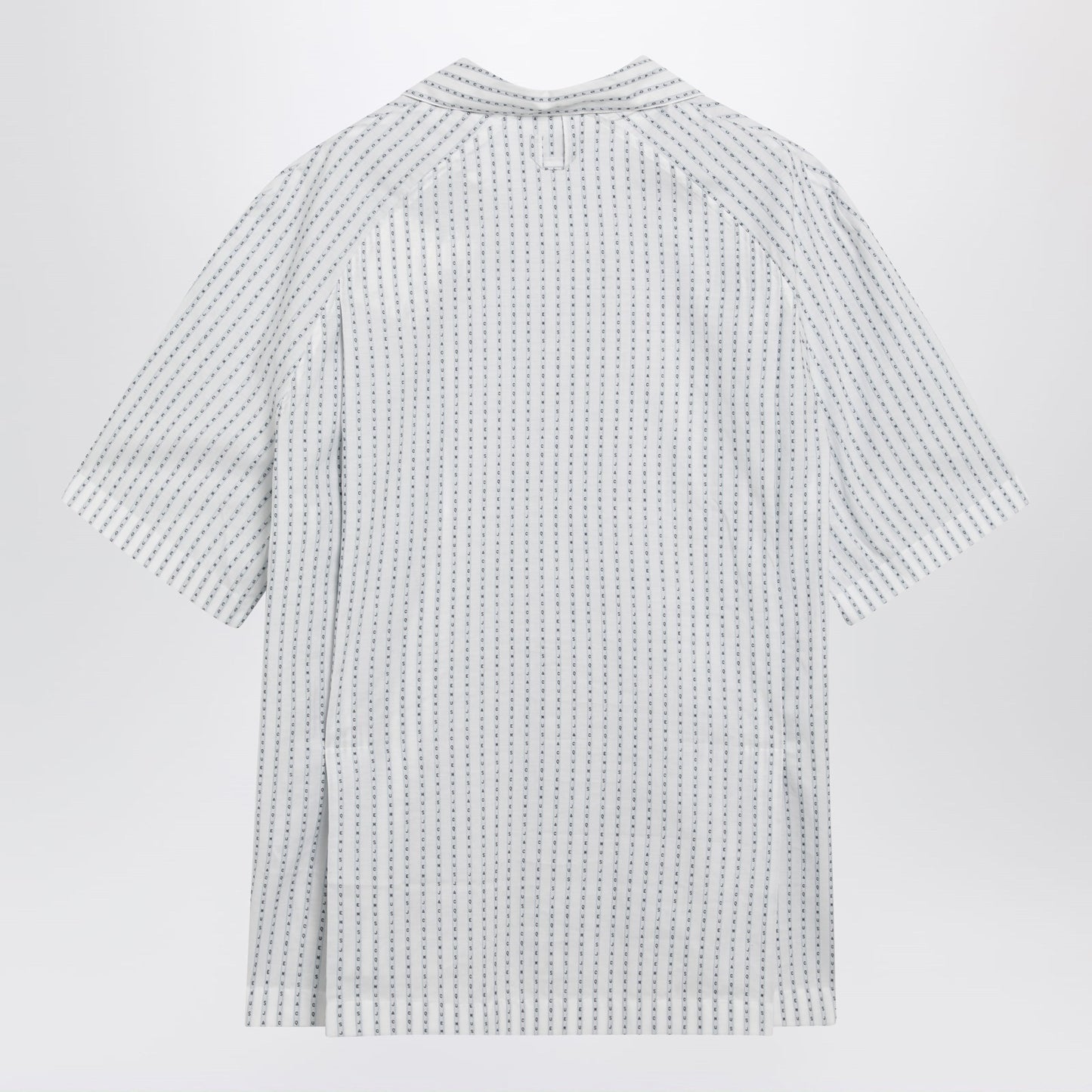 Jacquemus Romarin Short-Sleeve Cotton Shirt Men JACQUEMUS