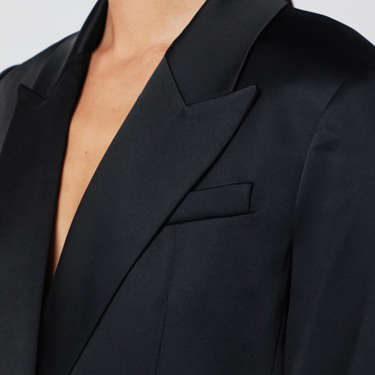 Simkhai Black Double-Breasted Jacket Women SIMKHAI