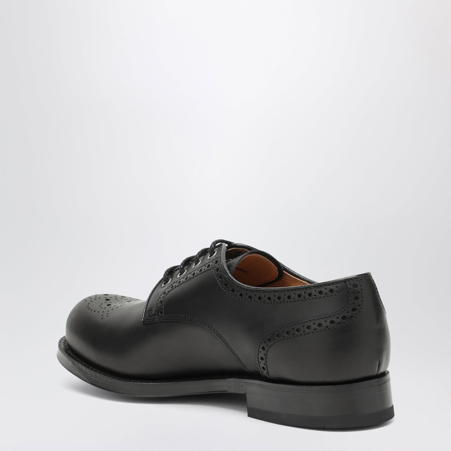 Church's Black Leather Lace-Up Shoes Men CHURCH'S