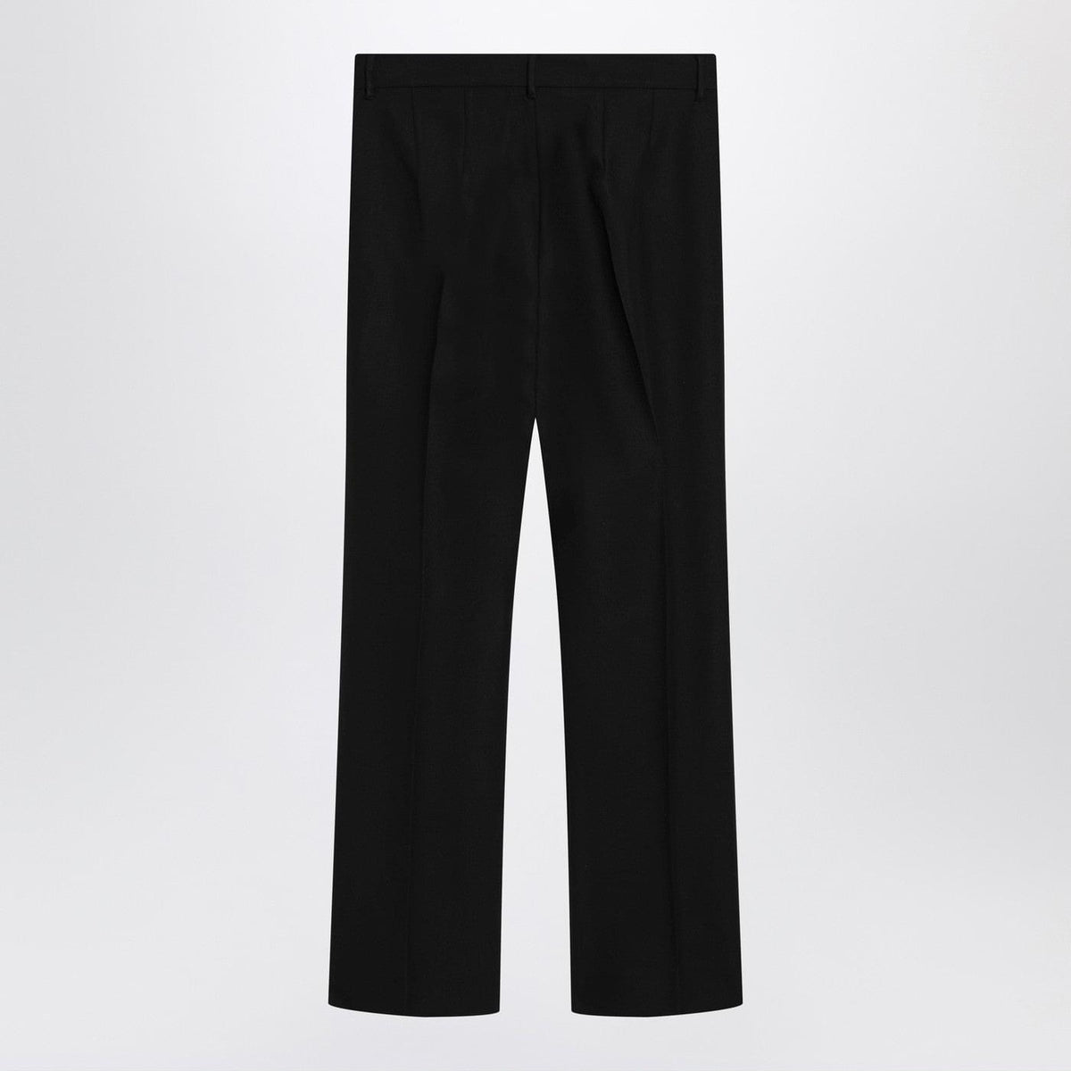 'S Max Mara Black Cotton-Blend Trousers Women Women S MAX MARA