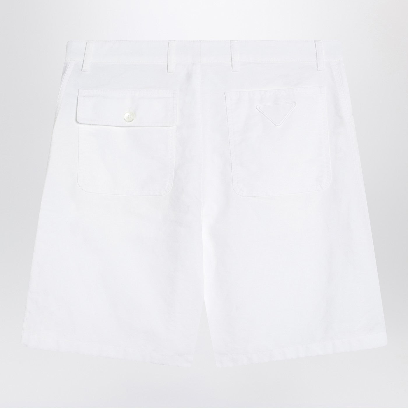 Prada Shorts White In Cotton Men PRADA