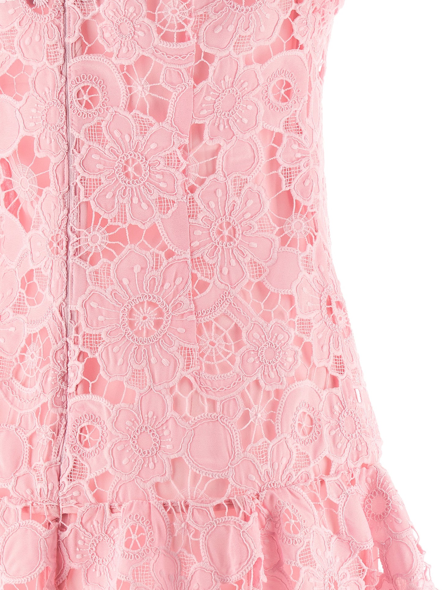 Self Portrait Women 'Pink Lace Collared' Dress SELF-PORTRAIT