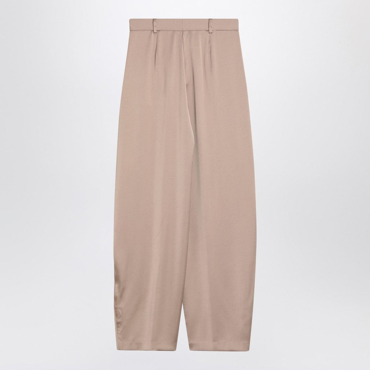 The Andamane Wide Greige Pants Women THE ANDAMANE