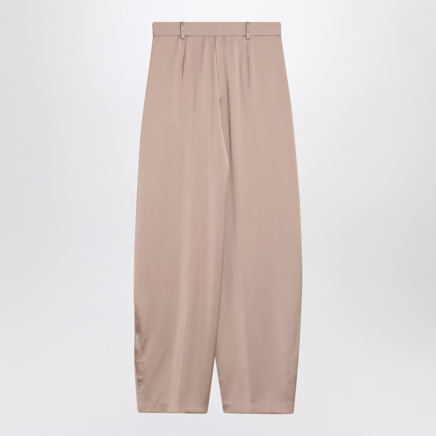 The Andamane Wide Greige Pants Women THE ANDAMANE