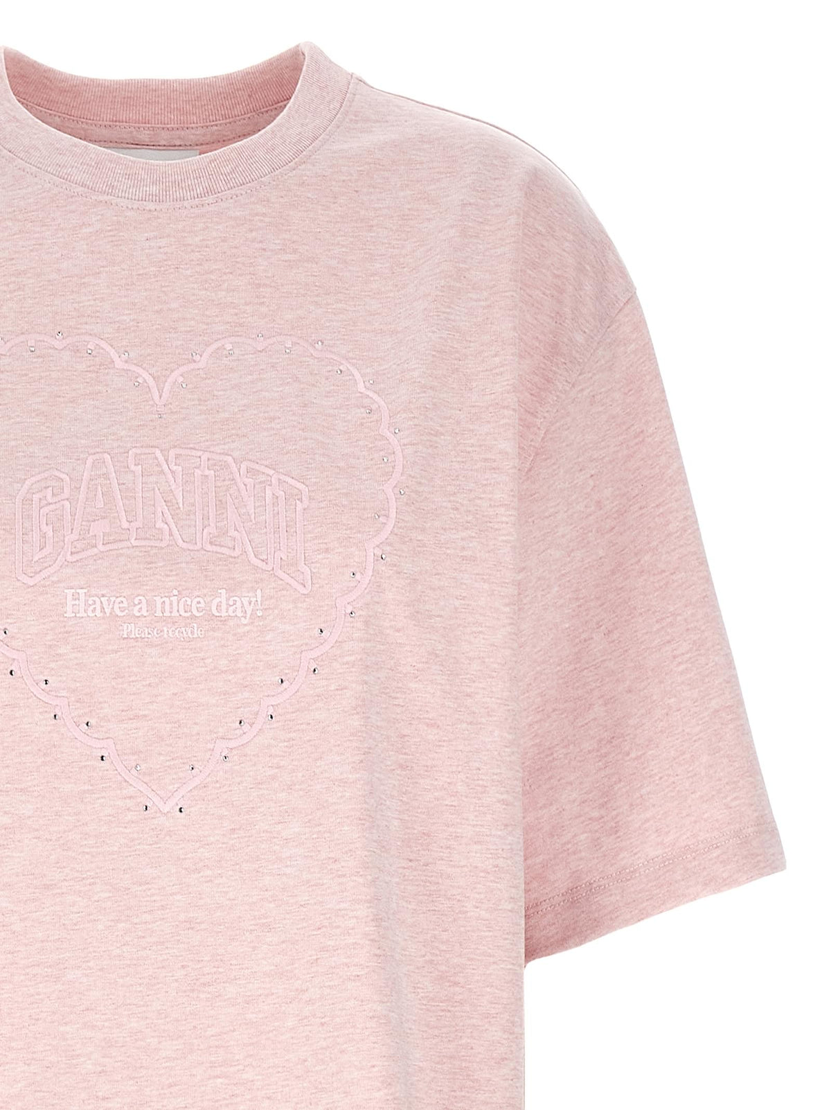 Ganni Women Heart T-Shirt GANNI