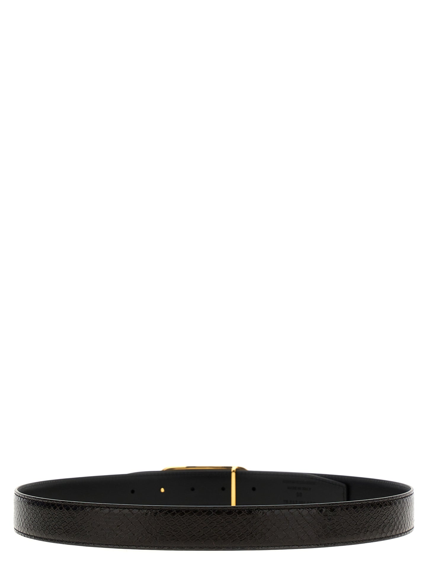 Tom Ford Men Logo Reversible Belt TOM FORD