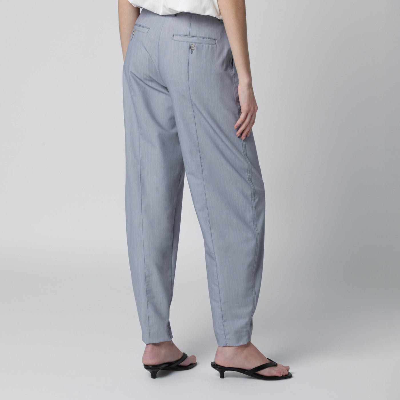 Thelatest Grey Daniela Trousers Women TheLatest