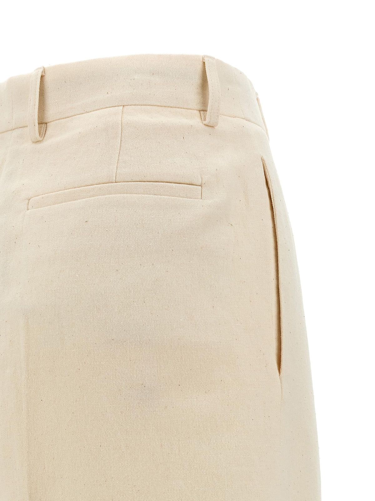 J.W.Anderson Women Logo Band Panel Pants J.W. ANDERSON